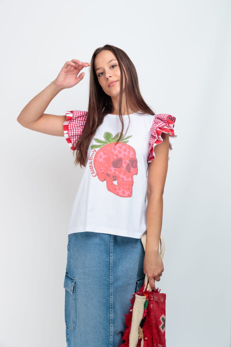 CAMISETA SUNSET FRESAS COOL