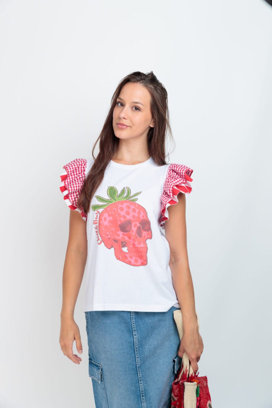 CAMISETA SUNSET FRESAS COOL