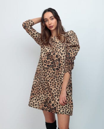 VESTIDO LUPITA LEOPARD