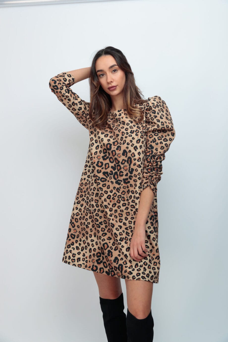 VESTIDO LUPITA LEOPARD