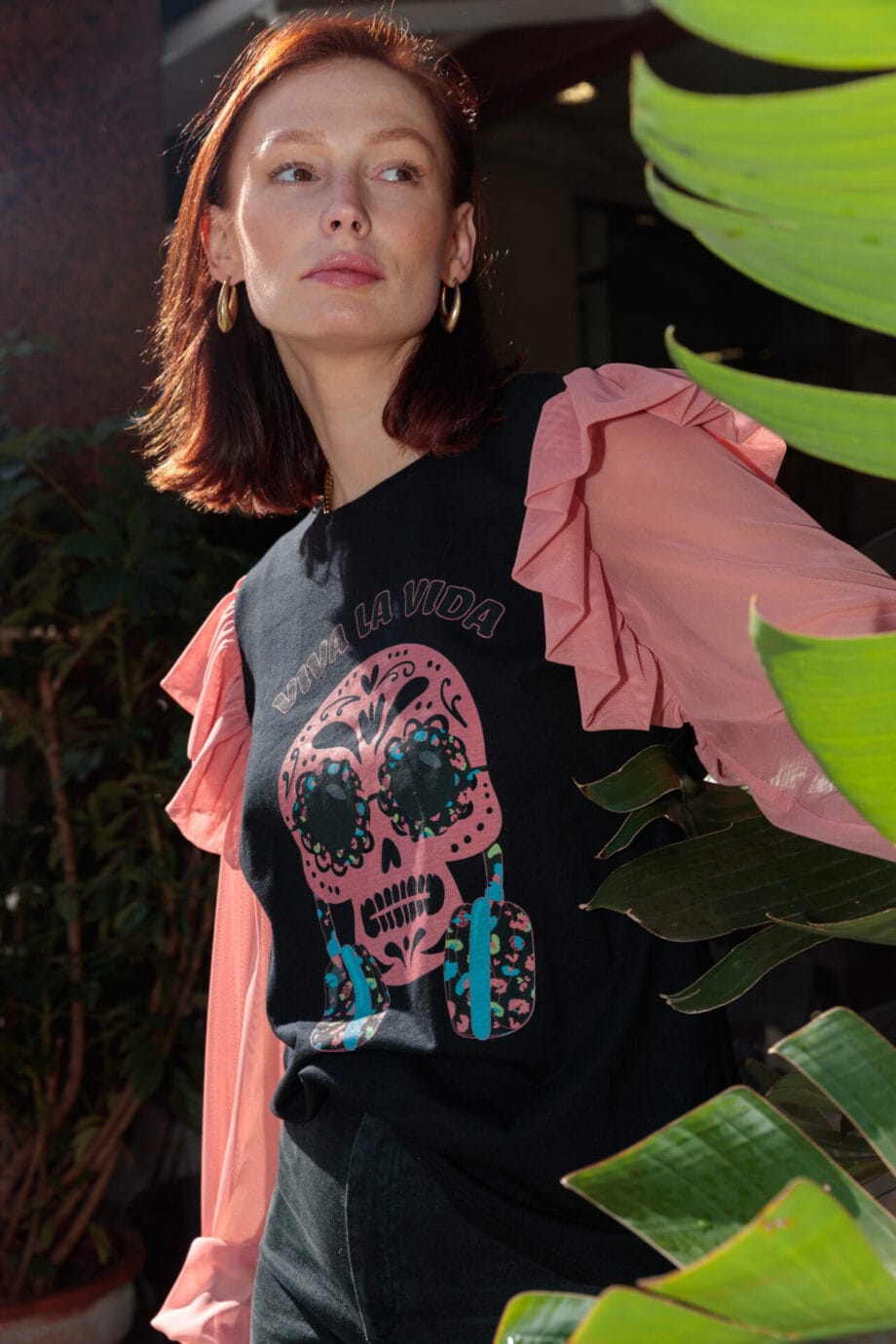 camiseta tulum skull vida