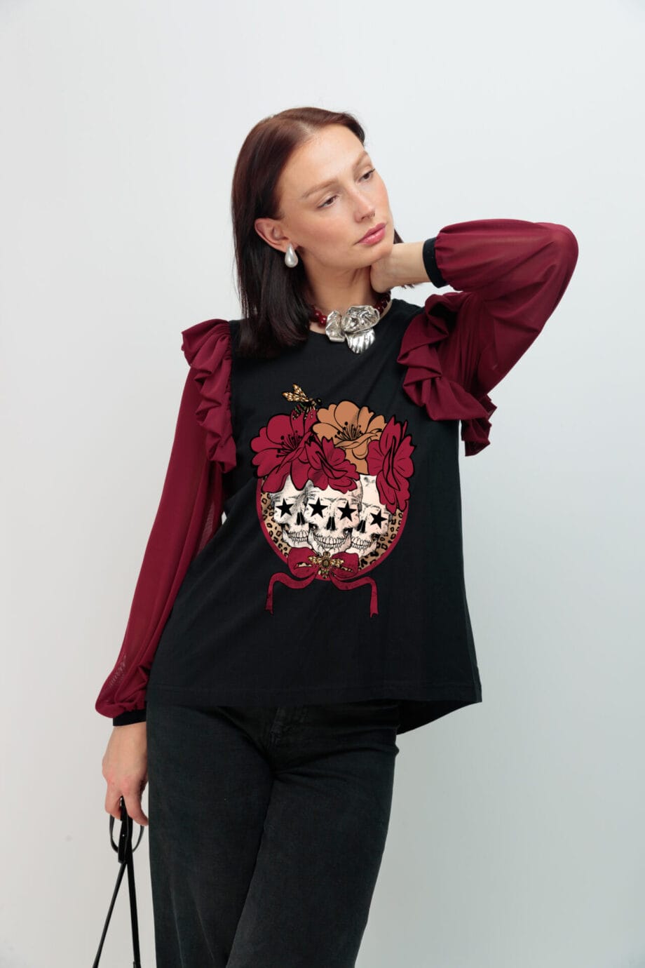 CAMISETA TULUM TRIO SKULL