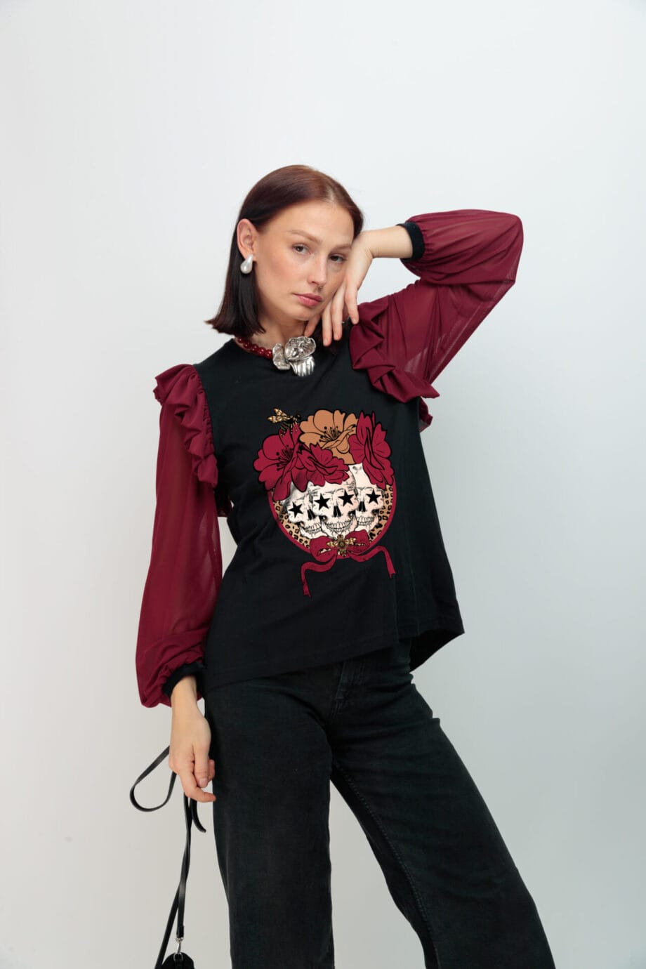 CAMISETA TULUM TRIO SKULL