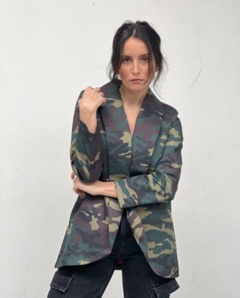 blazer smoking camuflaje