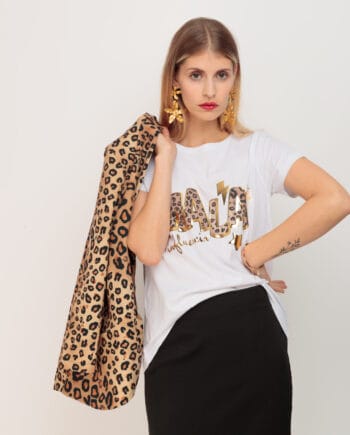 CAMISETA BASICA MALA I LEOPARD