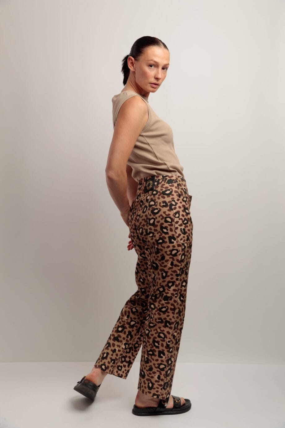 jeans animal print