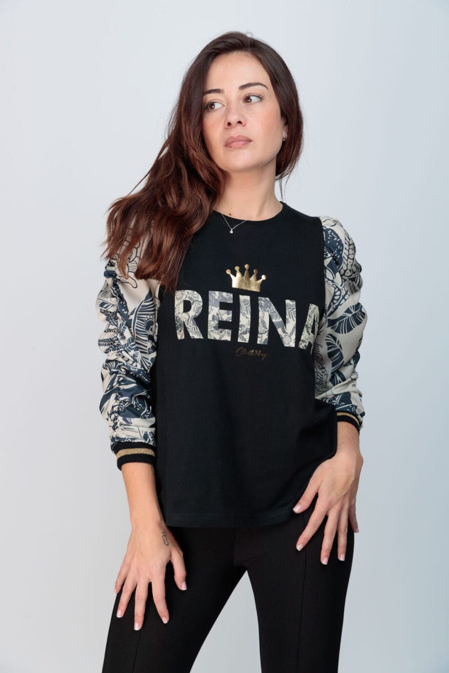 CAMISETA CANELA REINA