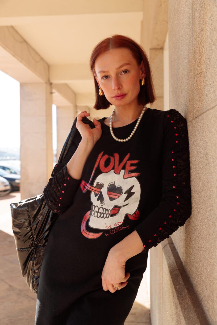 VESTIDO ROMEO SKULL LOVE