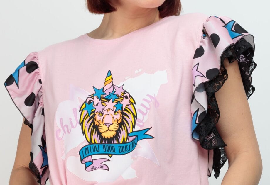 CAMISETA DUA LEON UNICORNIO