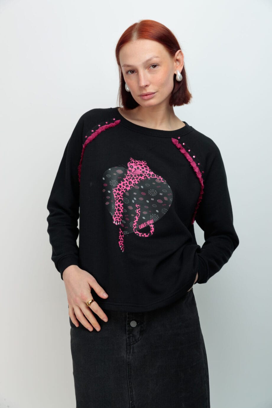 SUDADERA TACHAS TIGRE DESEO