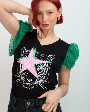 CAMISETA BLOW TIGRE STAR BLANCO ()