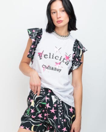 CAMISETA REBEL HOLLYWOD FELICITA ()